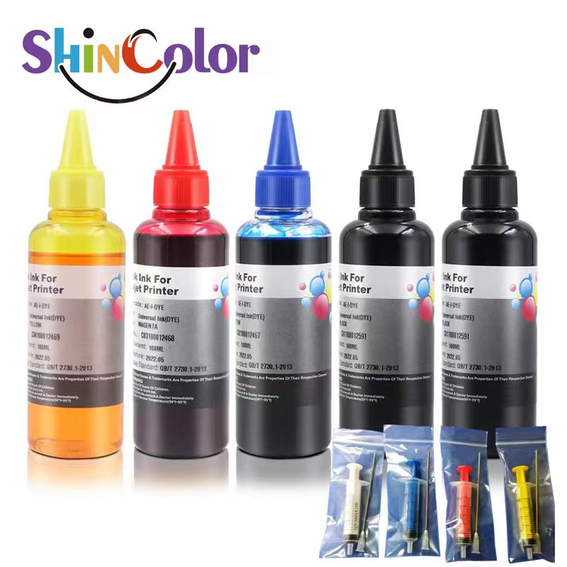 Fountain Pen Bottled Ink - Universal Dye Ink Refill Kit 100ml