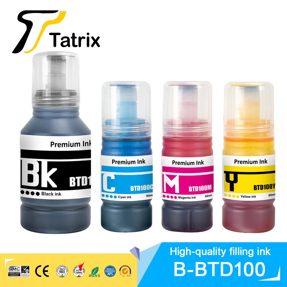 Fountain Pen Bottled Ink - Tatrix BTD100 BTD-100 BTD100BK Premium Compatible