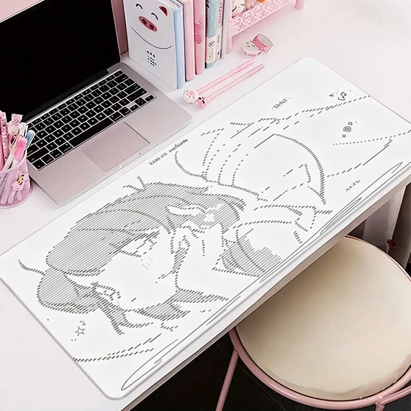 Leather Desk Pad - 1Pcs Leather Mouse Pad Anime Angel