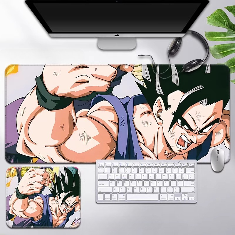 Cartoon HD Print Dragon Ball L - Leather Desk Pad ulasan dan harga