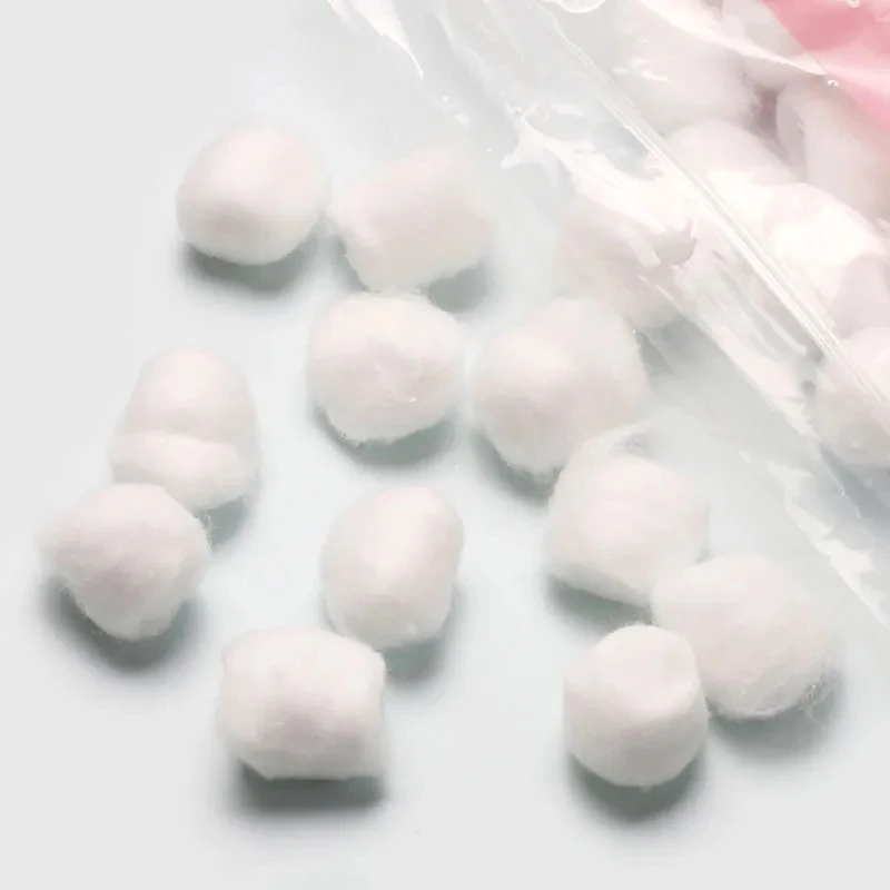 100PCS Nail Art Cotton Balls N - Gel Refill Pack ulasan dan harga