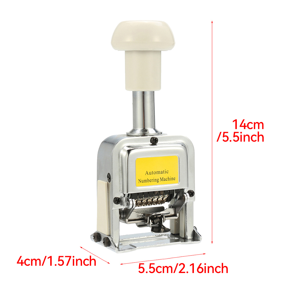 Number Machine 7 Position Auto - Rubber Date Stamp ulasan dan harga