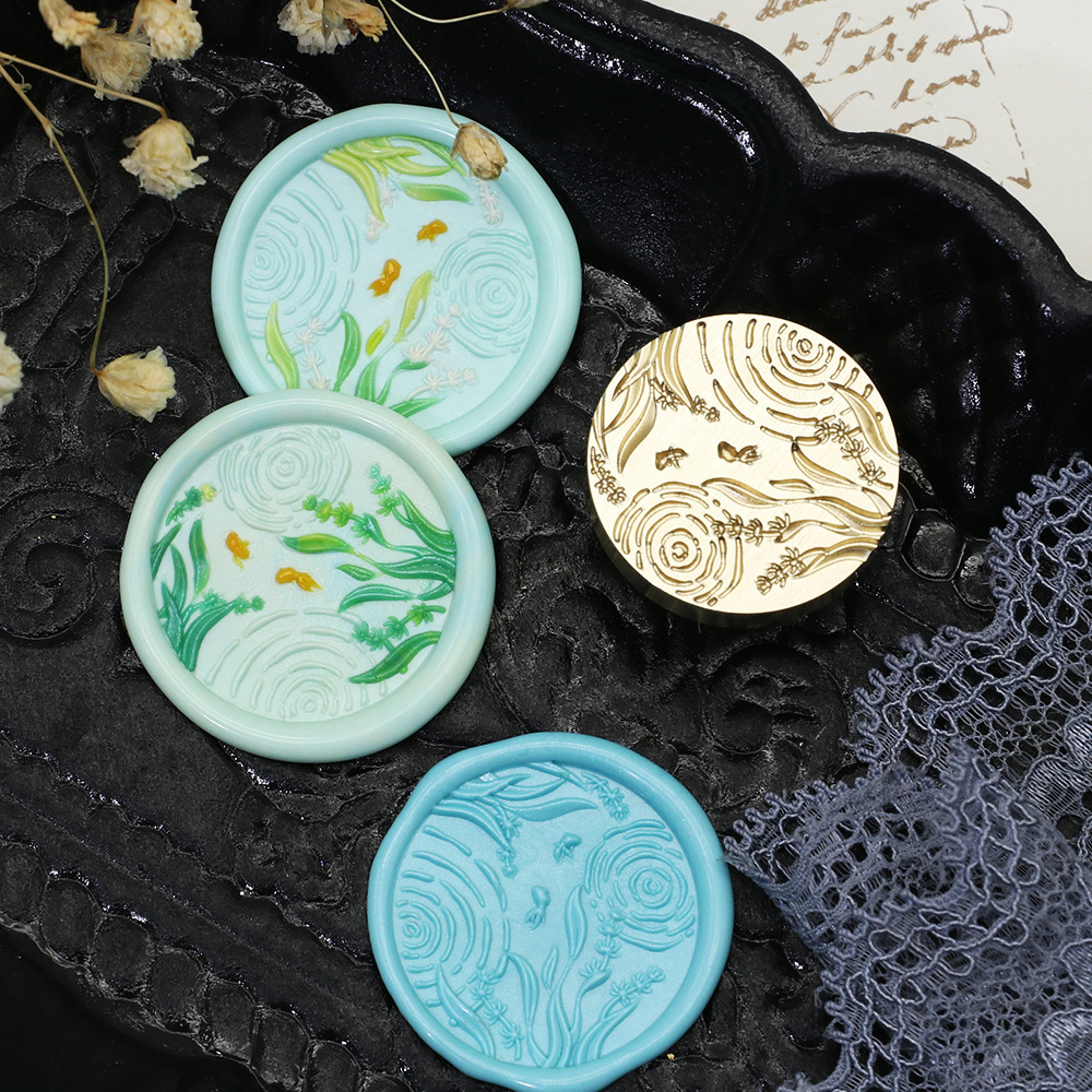 25MM Flowers Wax Seal Stamp Re - Wax Seal Stamp Set ulasan dan harga