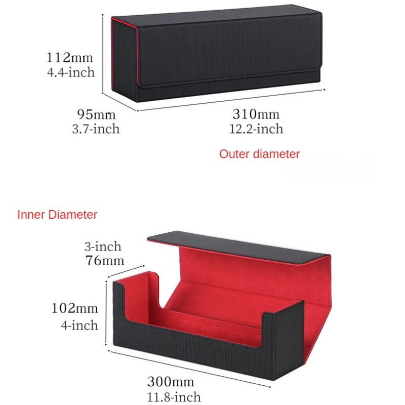 Card Deck Case for 400+ Tradin - Card Index Box ulasan dan harga