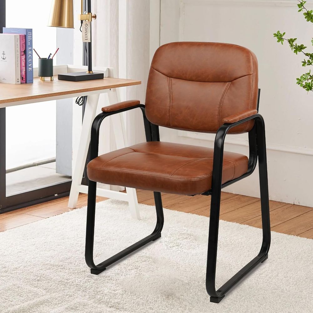 Waiting Retion Chairs No Wheel - Leather Desk Pad ulasan dan harga