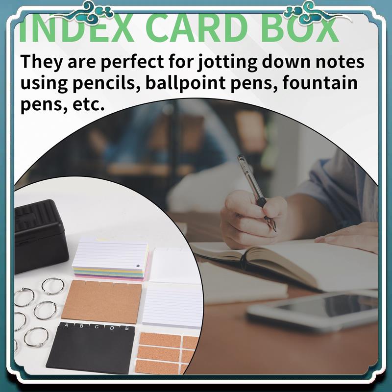 Index Card Holder Set,Index Bo - Card Index Box ulasan dan harga