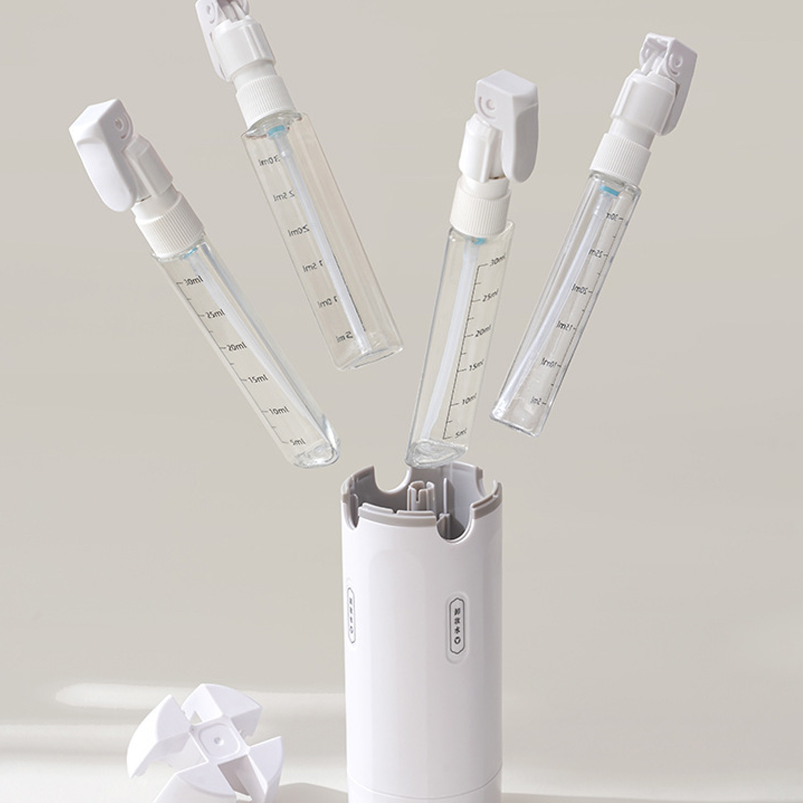 4-in-1 Travel Liquid Dispenser - Gel Refill Pack ulasan dan harga