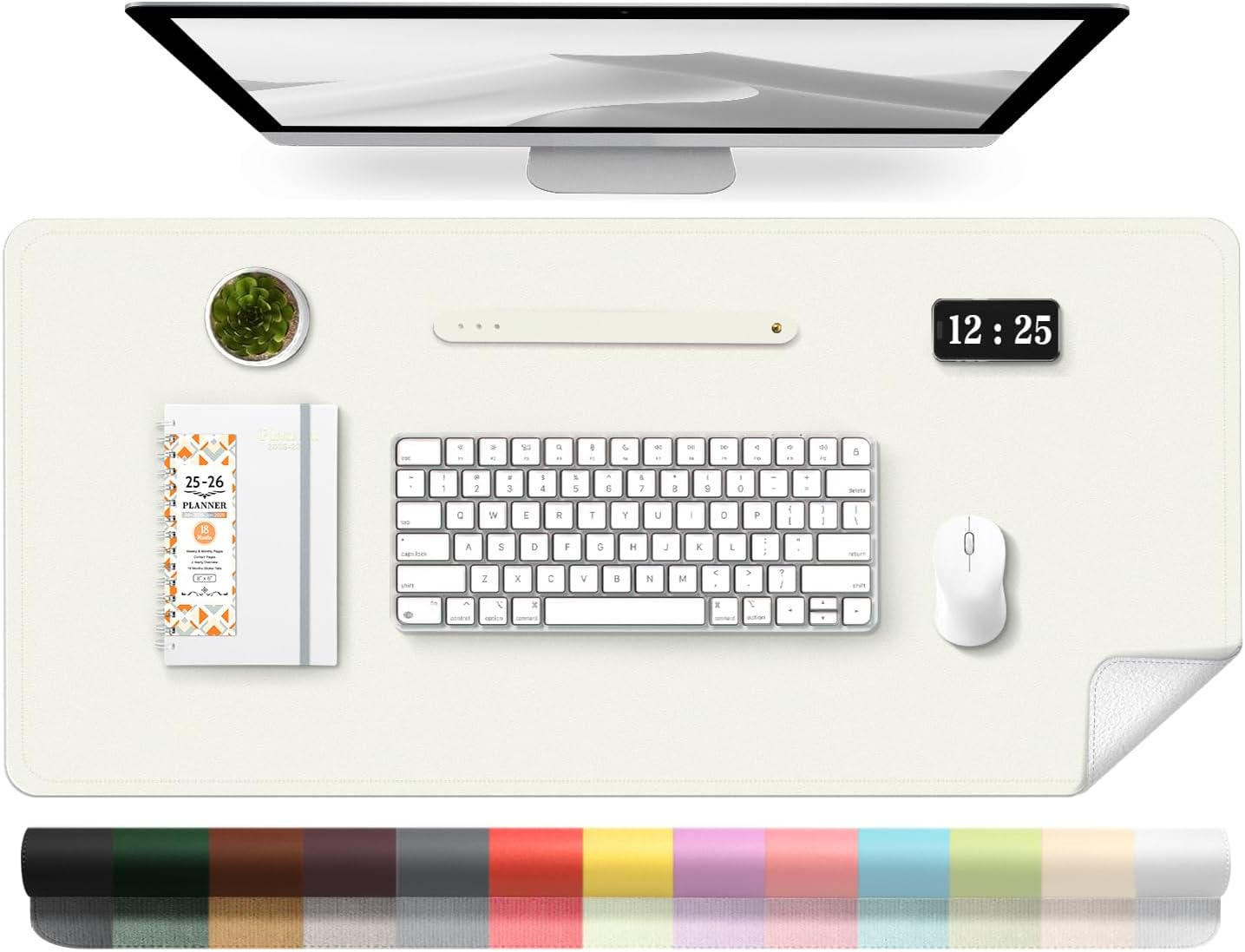 39.4x17 Inch Leather Desk Pad  - Leather Desk Pad ulasan dan harga