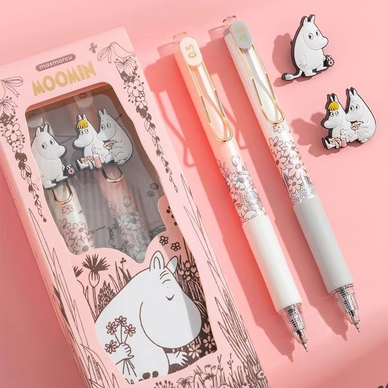 Moomin Cute Retractable Gel Pe - Correction Pen Fine ulasan dan harga