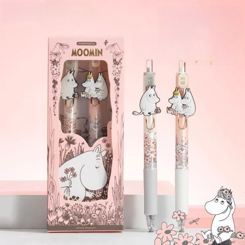 Moomin Cute Retractable Gel Pe - Correction Pen Fine ulasan dan harga