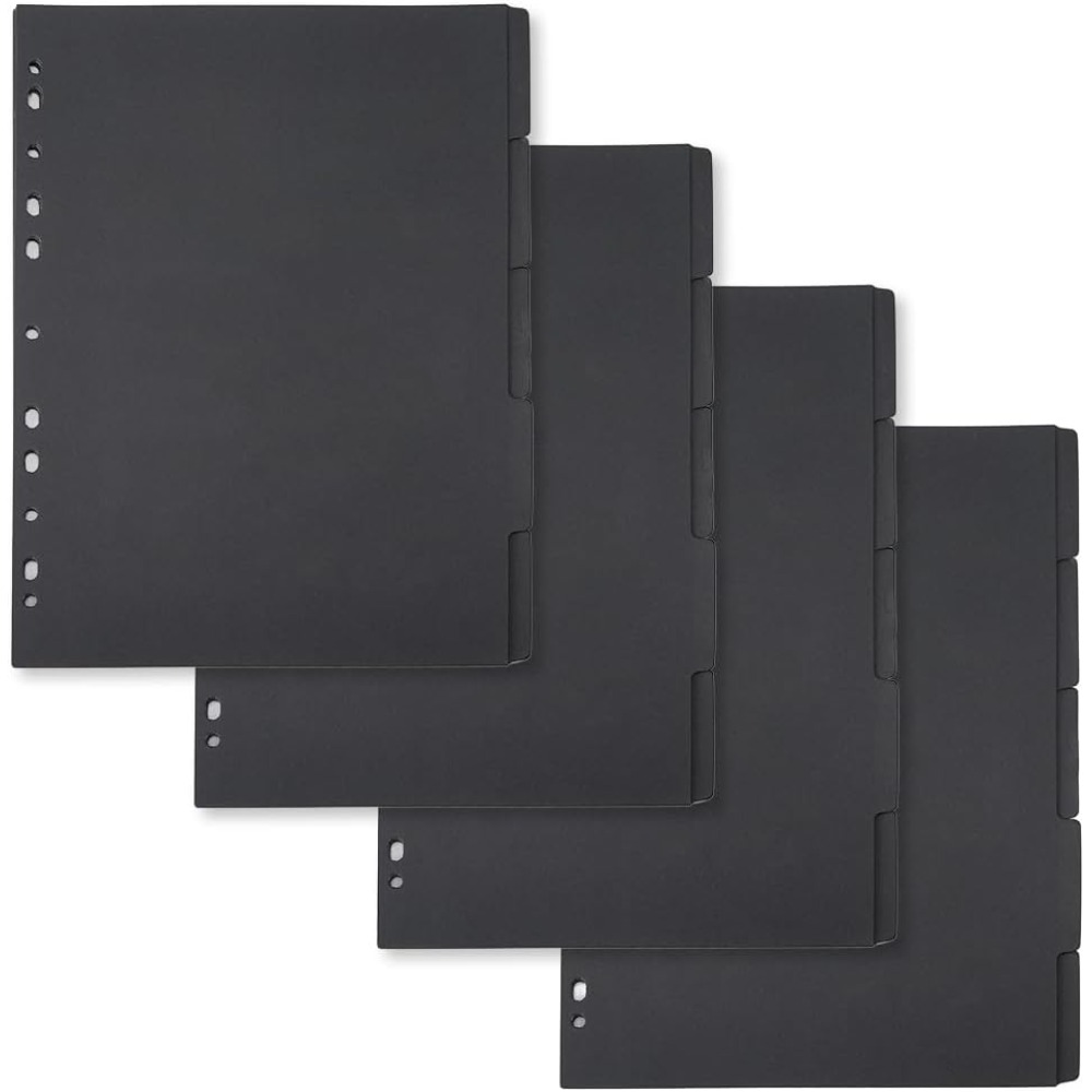 20 Sheets 5-Tab Binder Divider - Tab Divider A4 ulasan dan harga