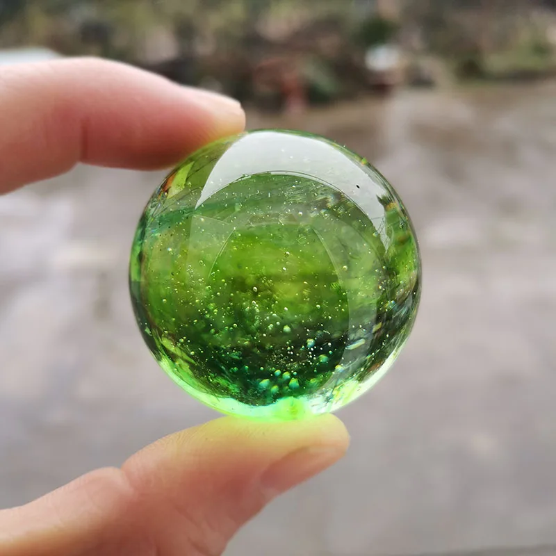 40mm Glazed Beads Ball Crystal - Paper Weight Crystal ulasan dan harga