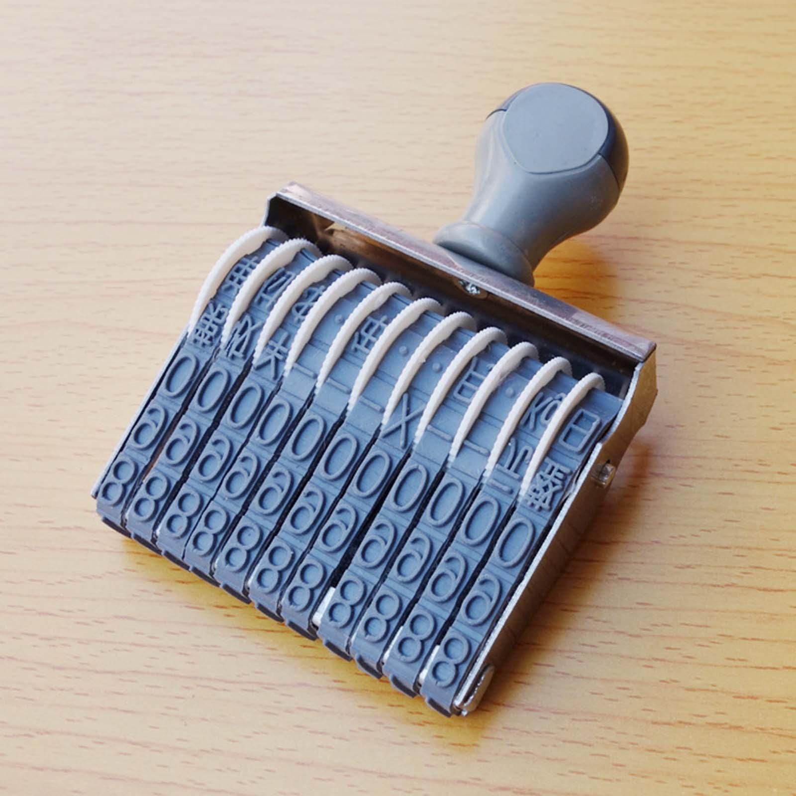 Rubber Number Stamp Roller Dat - Rubber Date Stamp ulasan dan harga