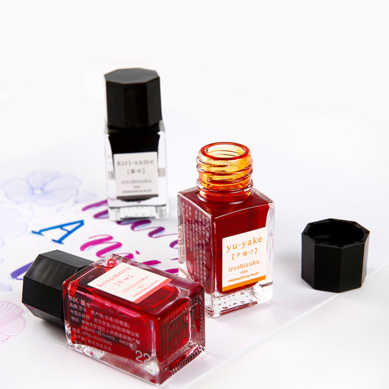 1PC Japan Pilot Color Shizuku  - Fountain Pen Bottled Ink ulasan dan harga