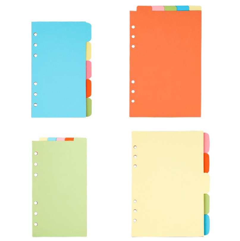 A5/A6/A7/B5/A4 Paper Divider I - Tab Divider A4 ulasan dan harga
