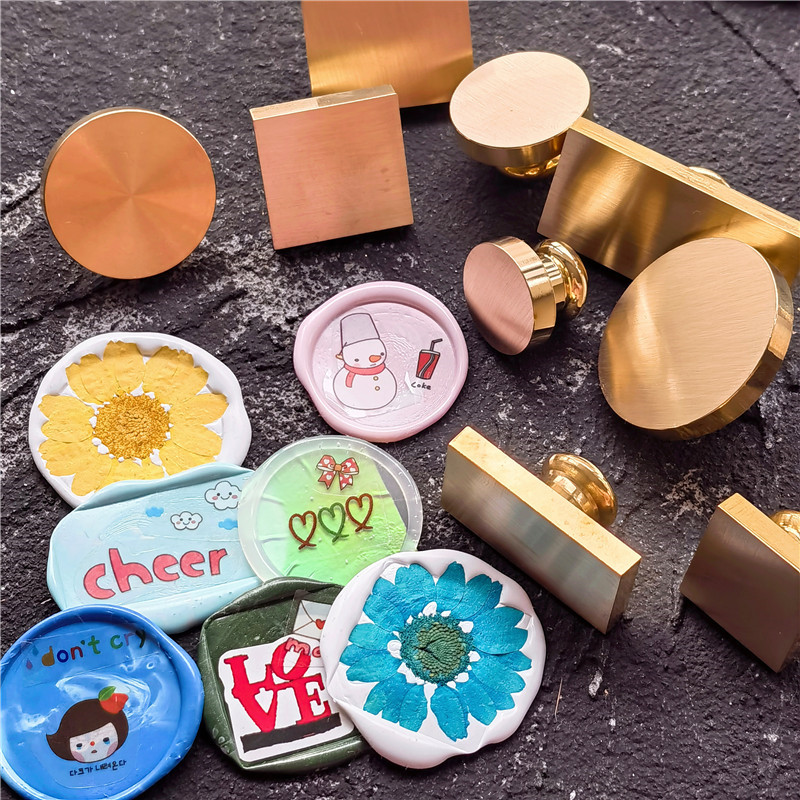 Custom Seal Wax Seal Stamp Cus - Rubber Date Stamp ulasan dan harga