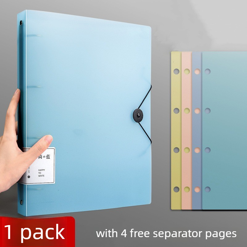 4-Hole A4 Paper Punch Binder L - Binder A4 Lever ulasan dan harga