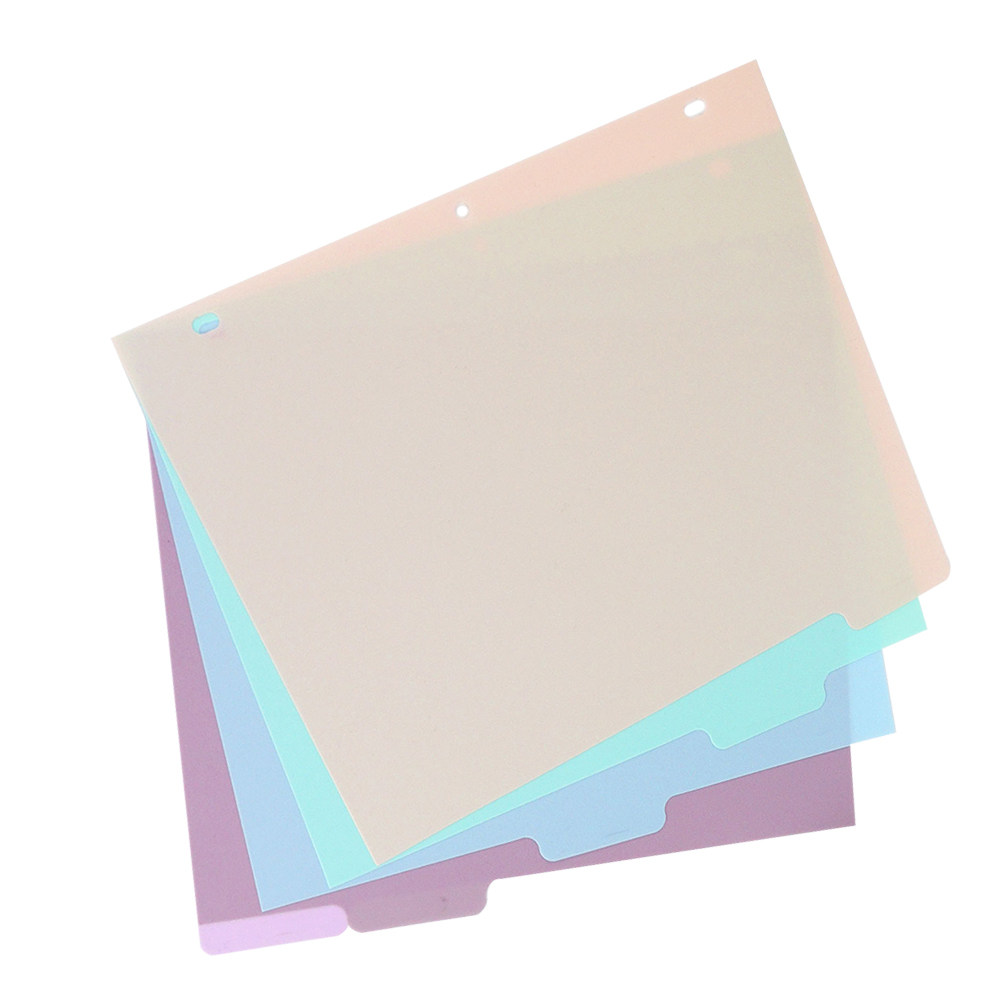 1Set Binder Dividers A4 Froste - Tab Divider A4 ulasan dan harga