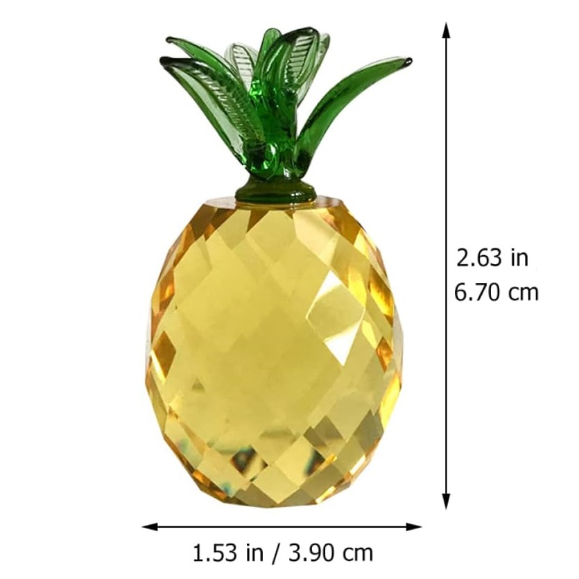 Crystal fruit Paperweight with - Paper Weight Crystal ulasan dan harga