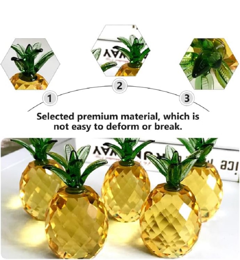 Crystal fruit Paperweight with - Paper Weight Crystal ulasan dan harga