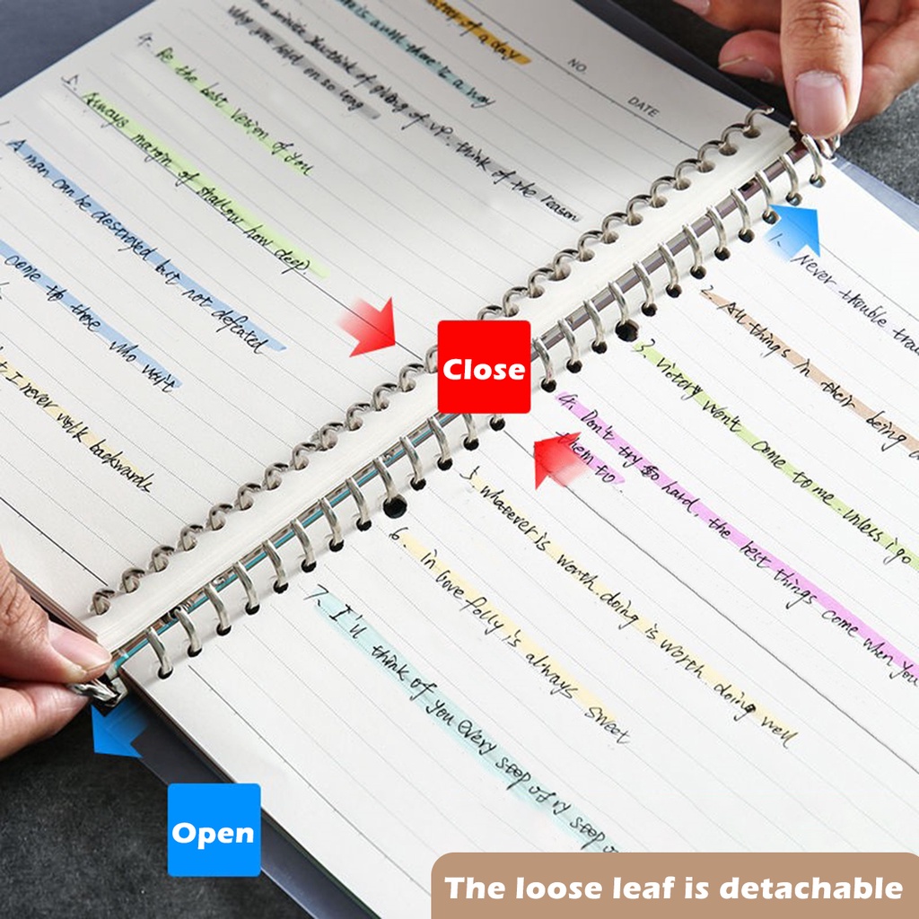 A5/B5/A4 Binder Notebooks Loos - Binder A4 Lever ulasan dan harga