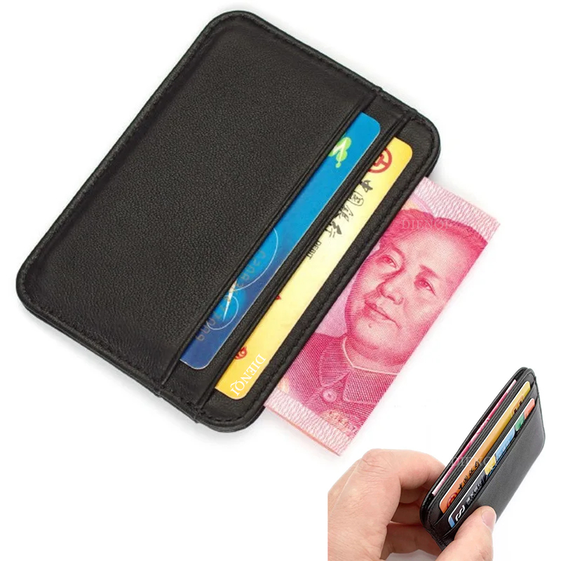 Genuine Leather Visit Card Hol - Index Card Holder ulasan dan harga