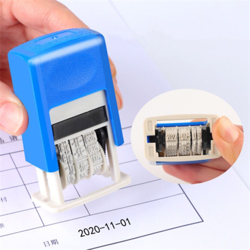 DIY Handle Account Date Stamps - Rubber Date Stamp ulasan dan harga