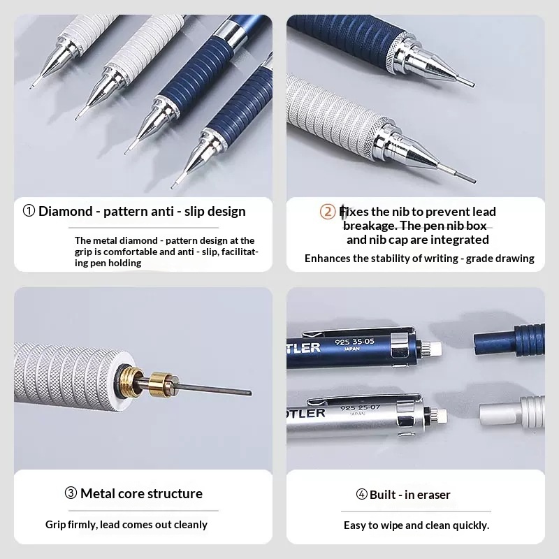 Staedtler 925 Full Metal Draft - Mechanical Pencil 0.3 ulasan dan harga