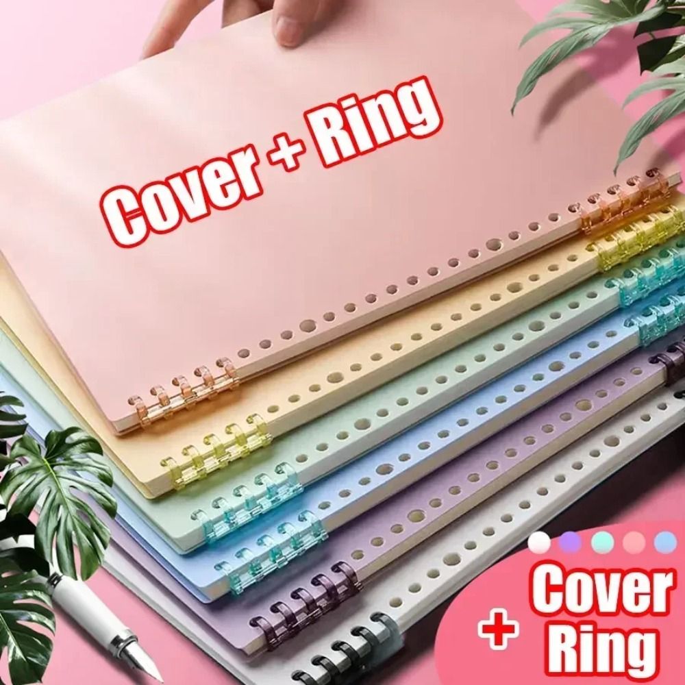 4Pcs PP Loose-leaf Book Cover  - Binder A4 Lever ulasan dan harga