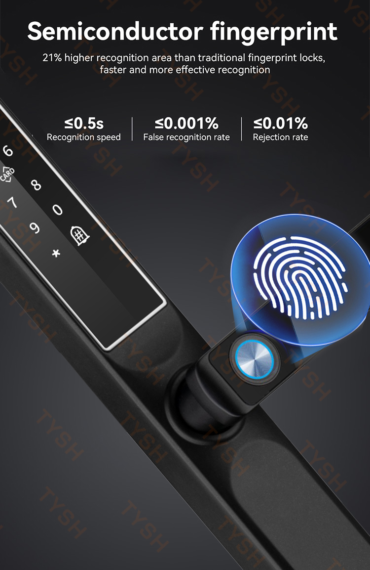 Tuya App Fingerprint Door Lock - Letter Opener Brass ulasan dan harga