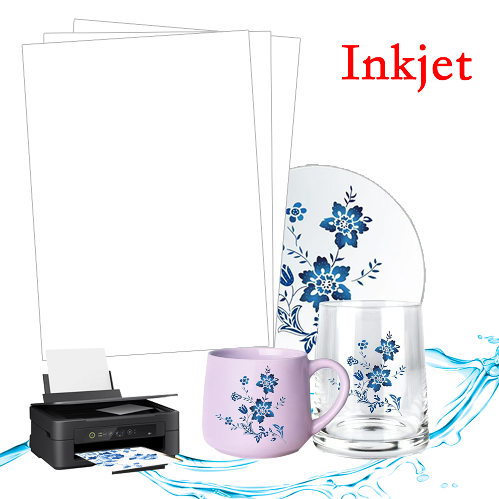 A4 10/20Pcs Inkjet Waterslide  - Ink Blotter Paper ulasan dan harga