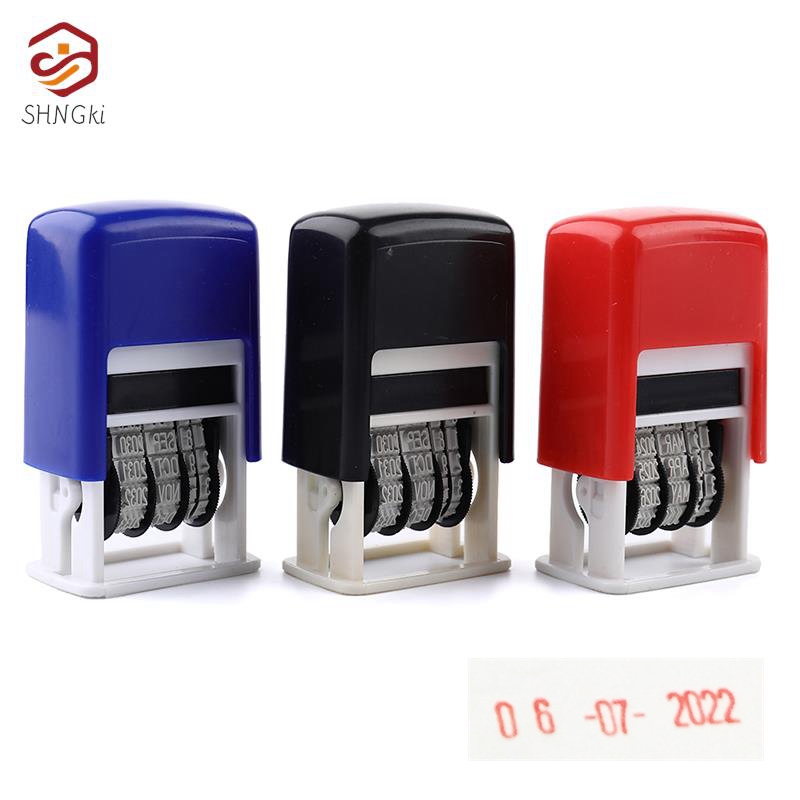 1Pcs Cute Date Stamp In Englis - Rubber Date Stamp ulasan dan harga
