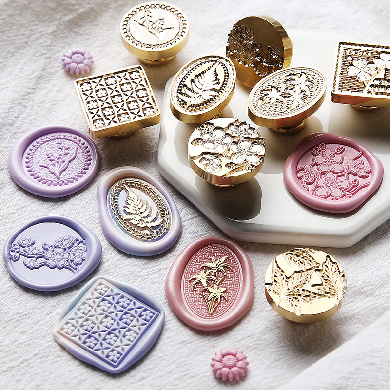 Retro Wax Seal Stamp Spring Fl - Wax Seal Stamp Set ulasan dan harga