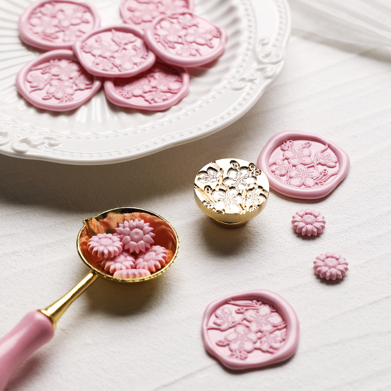 Retro Wax Seal Stamp Spring Fl - Wax Seal Stamp Set ulasan dan harga