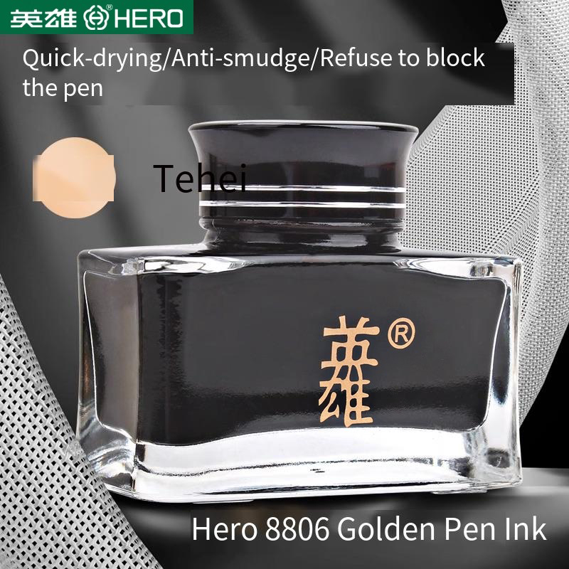 Hero 8806 Black Fountain Pen I - Fountain Pen Bottled Ink ulasan dan harga