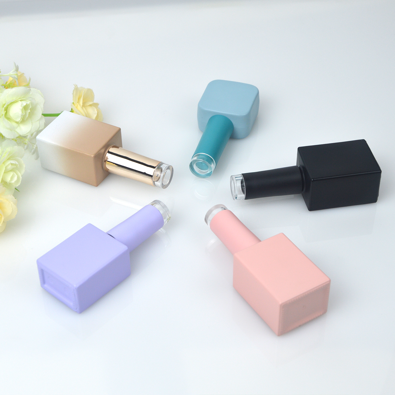 Empty Nail Polish Bottle 10ml  - Gel Refill Pack ulasan dan harga