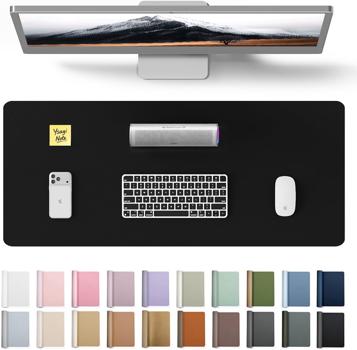 Large Leather Desk Pad Protect - Leather Desk Pad ulasan dan harga