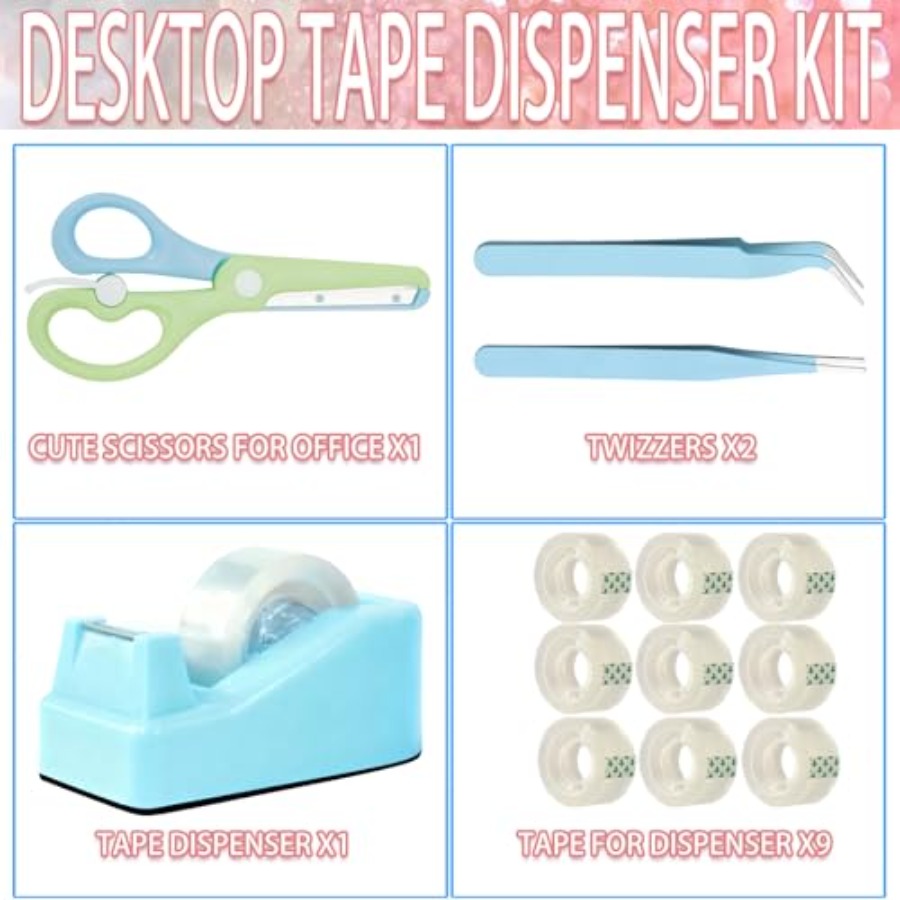 Desktop Tape Dispenser Kits wi - Tape Dispenser Weighted ulasan dan harga
