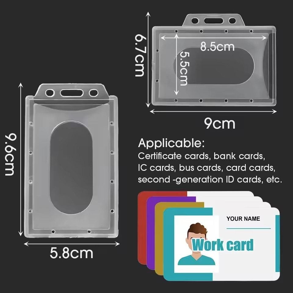 20/5/1PCS Waterproof Clear Pla - Index Card Holder ulasan dan harga