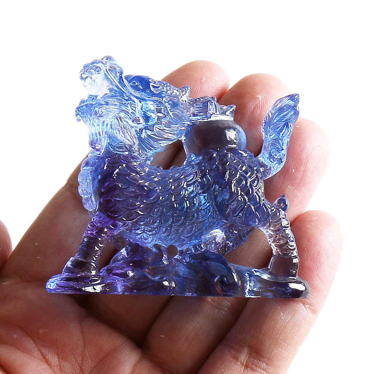 Chinese Liuli Crystal Feng Shu - Paper Weight Crystal ulasan dan harga