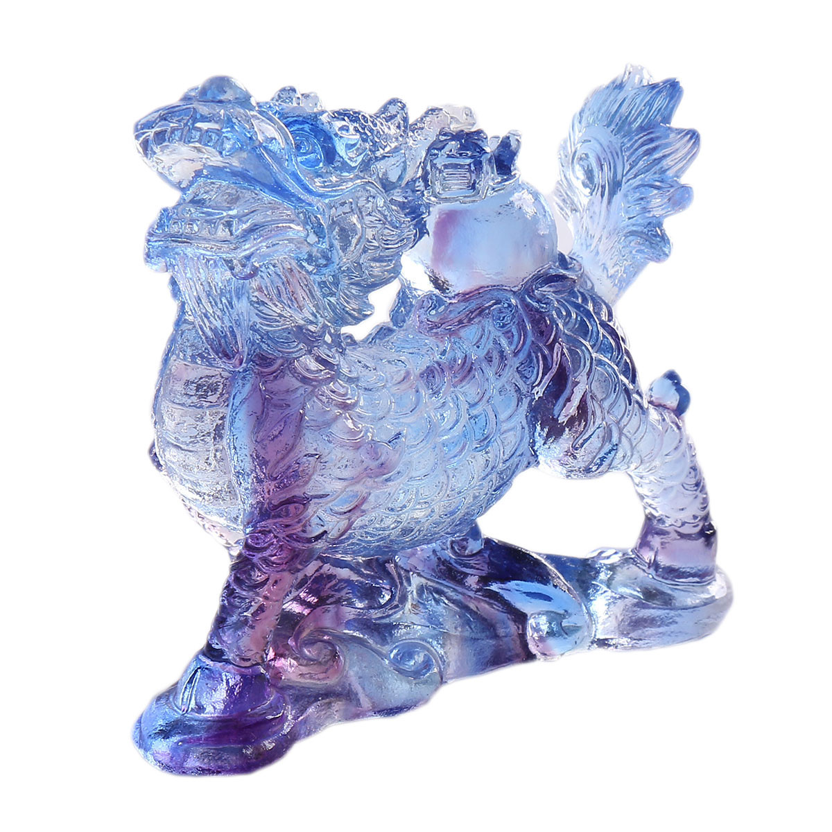 Chinese Liuli Crystal Feng Shu - Paper Weight Crystal ulasan dan harga