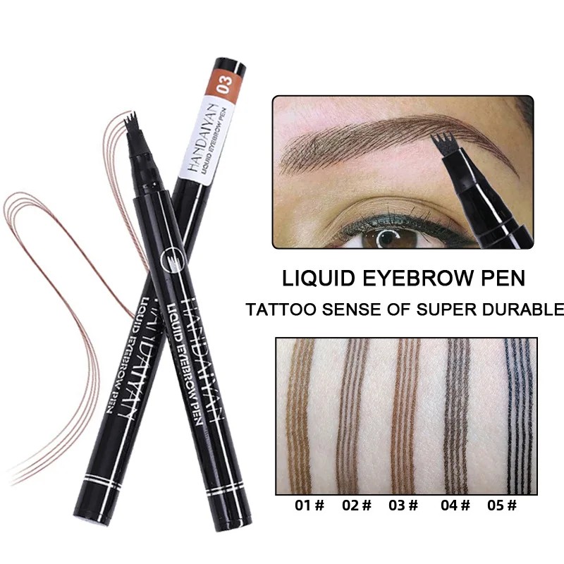 4D Microblading Eyebrow Pen wi - Correction Pen Fine ulasan dan harga