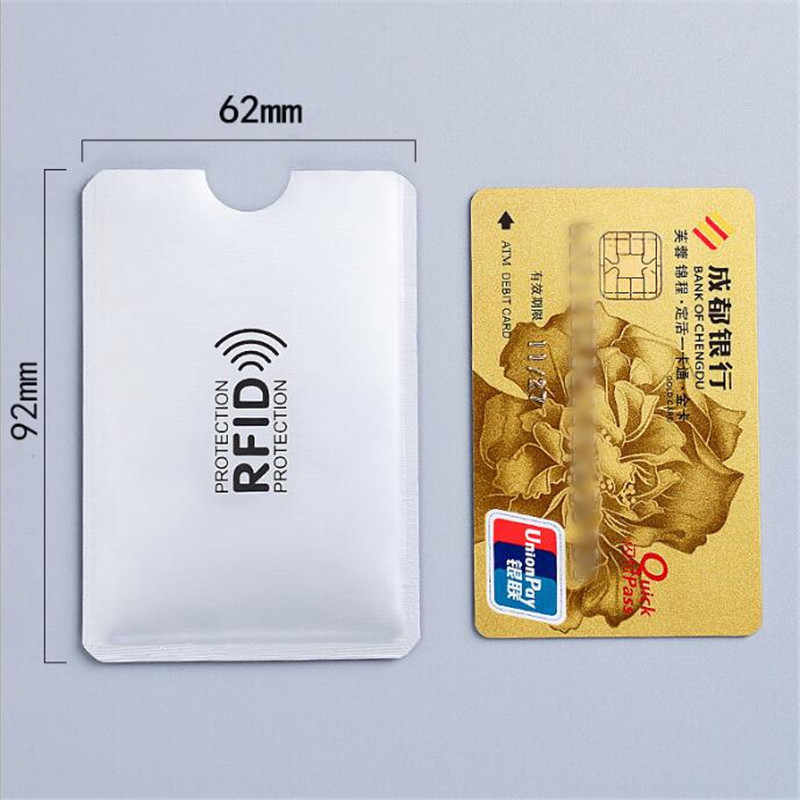 5-20PCS Anti Rfid Card Holder  - Card Index Box ulasan dan harga
