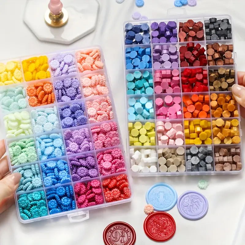 600Pcs Box Sealing Wax Beads,  - Wax Seal Stamp Set ulasan dan harga