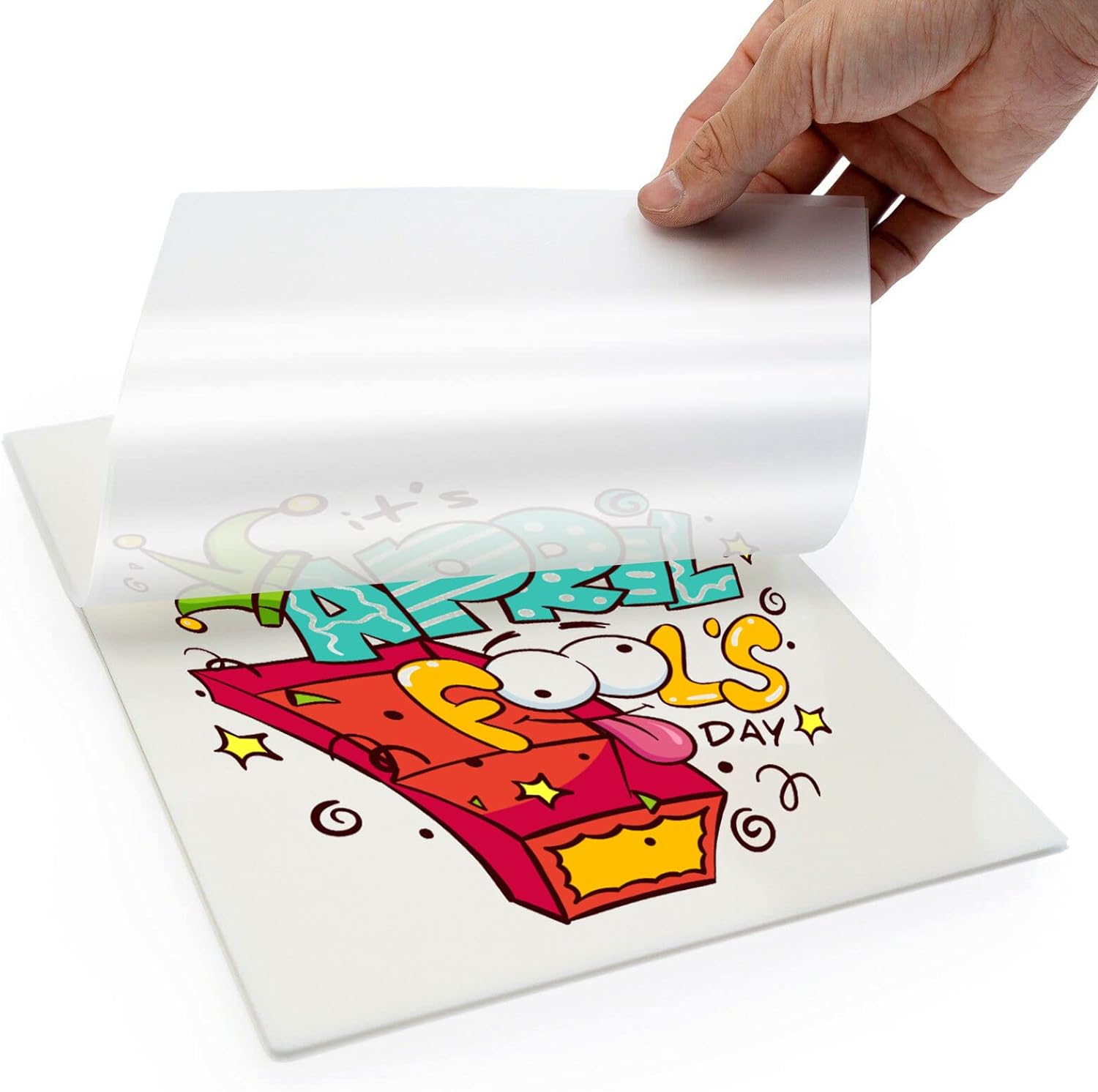 50/100 Pcs DTF Film A3/A4 Doub - Ink Blotter Paper ulasan dan harga