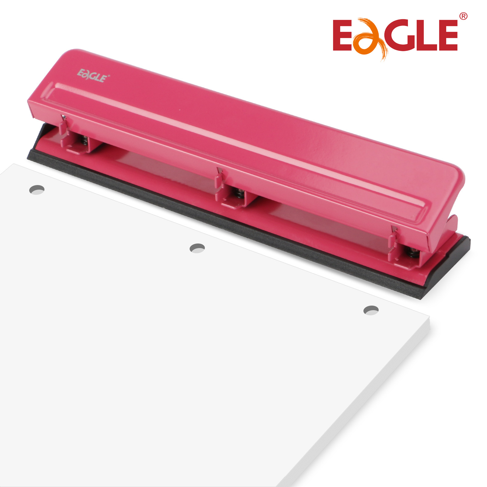 EAGLE 3-Hole Puncher for A4 Pa - Binder A4 Lever ulasan dan harga