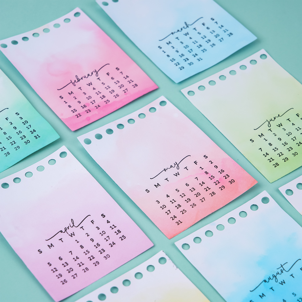 Calendar Date 2026 Clear Stamp - Rubber Date Stamp ulasan dan harga
