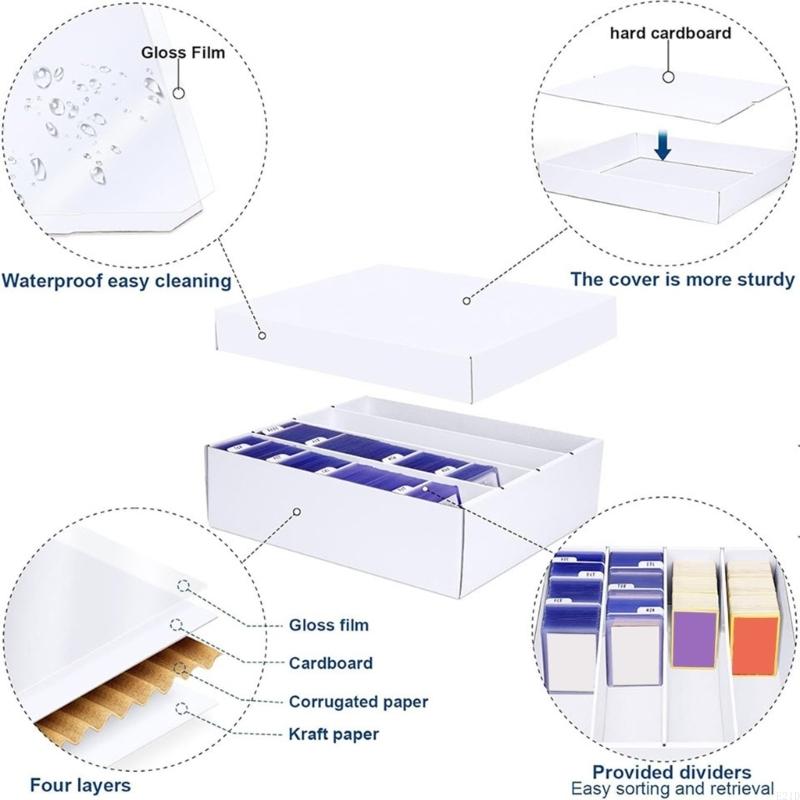 Elegant Card Organizers Box La - Card Index Box ulasan dan harga