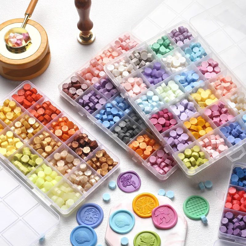 Retro Sealing Wax Beads Set 10 - Wax Seal Stamp Set ulasan dan harga