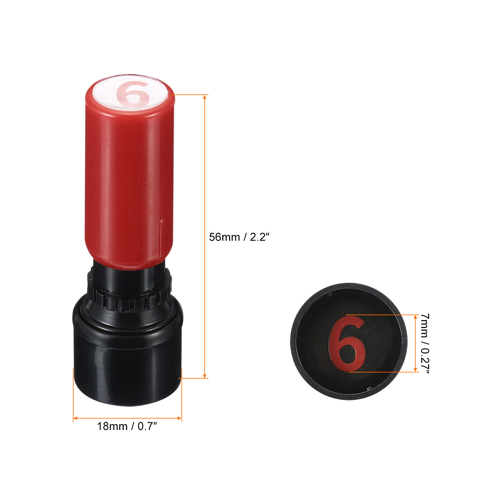 Number Stamps Self Inking Nume - Rubber Date Stamp ulasan dan harga